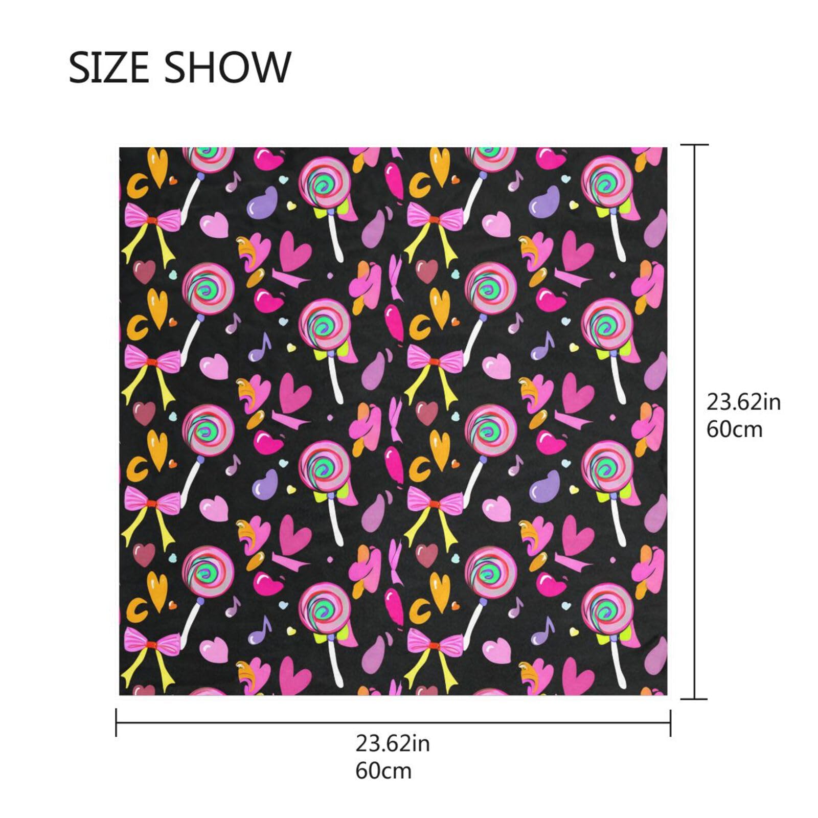 BOESI Doodle Color Lollipop Women's Headband, 23.62