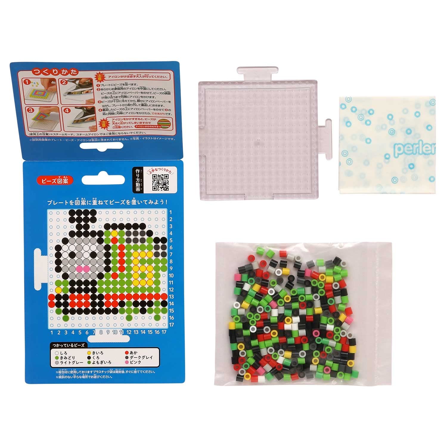 Amazon | KAWADA パーラービーズ かんたん!キャラビーズセット