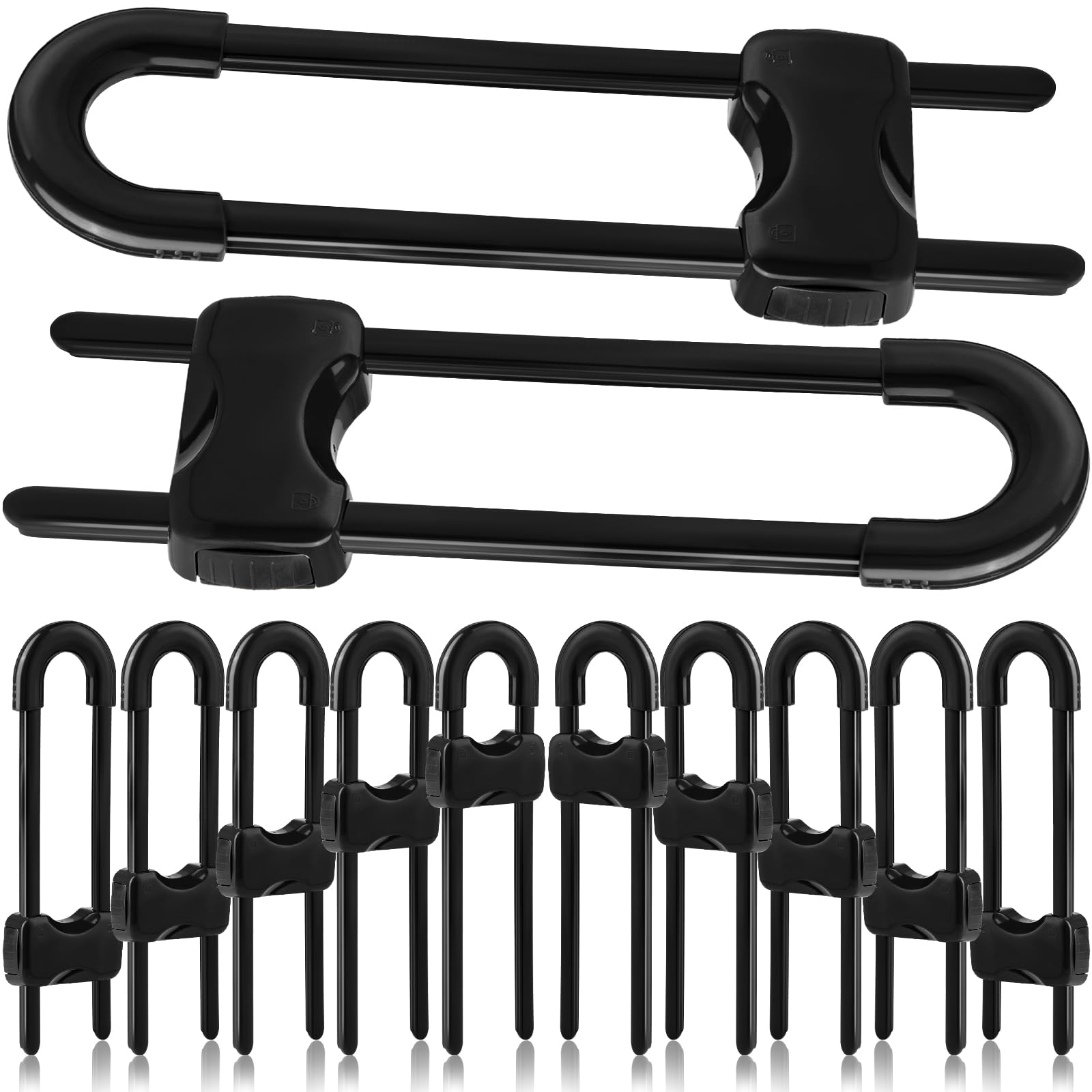 Modacraft 10 Pcs Sliding Cabinet Latches - guards and locks | Mubboo
