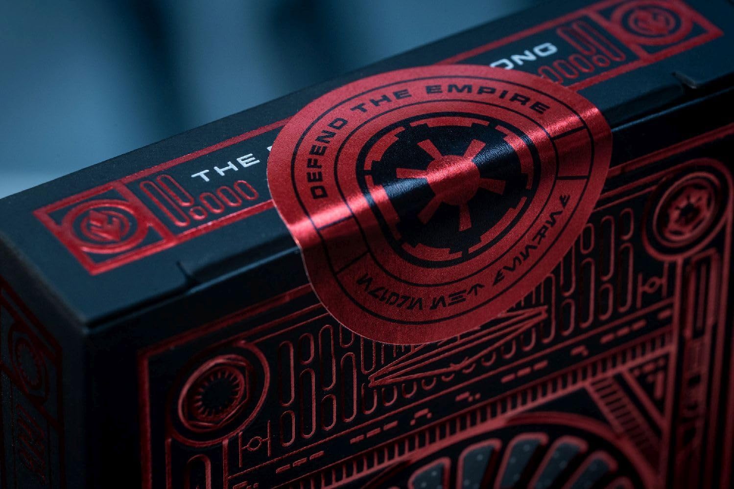 SOLOMAGIA Karty do gry Star Wars Dark Side (RED) autorstwa Theory11
