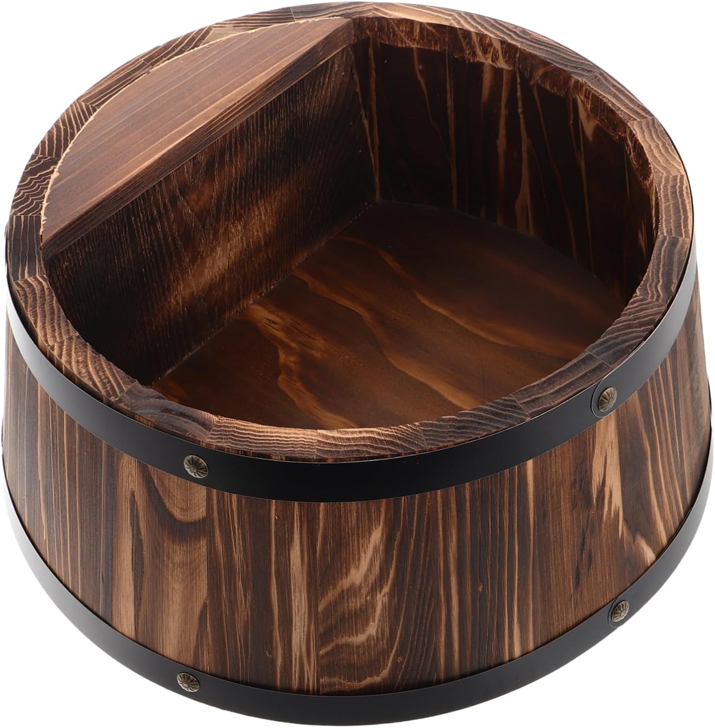 Alipis Rustic Wall Mounted Wine Rack Whisky Barrel Display Shelf for Home Decor Versatile Liquor Holder for Whiskey Space-Saving Design