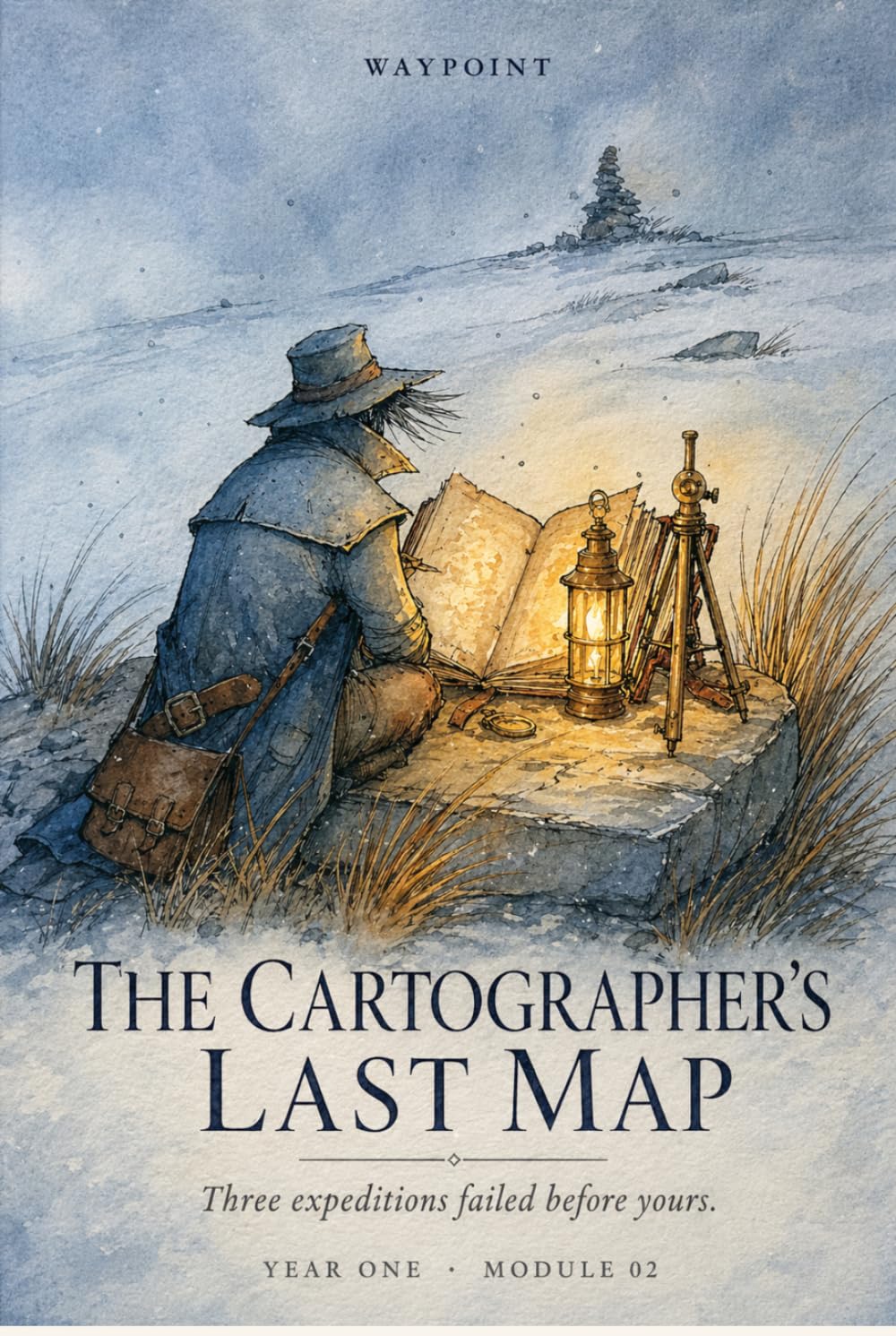The Cartographer's Last Map: Full Color Edition (WAYPOINT Solo RPG)