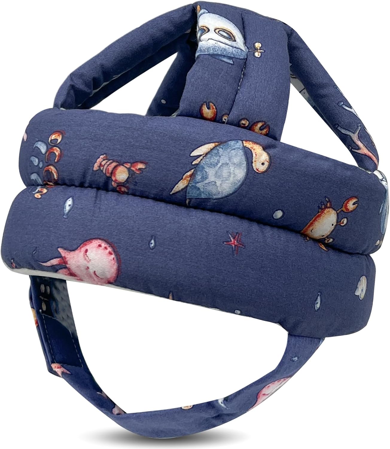 Baby Head Protector for Crawling Walking, Baby Helmet Adjustable No Bumps and Soft Cushion, Infant Safety Cap for Kid Learning to Walk Style I