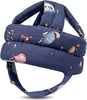 Baby Head Protector for Crawling Walking, Baby Helmet Adjustable No Bumps and Soft Cushion, Infant Safety Cap for Kid Learning to Walk
