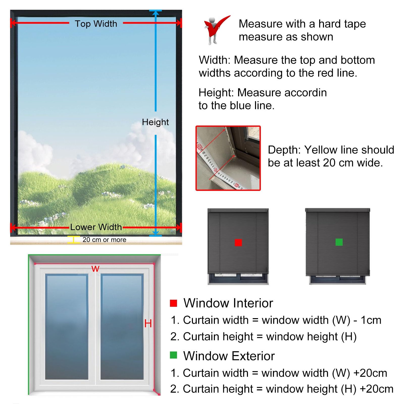 Venecianas De Aluminio Persianas venecianas de madera para balcones - Ancho 70 80 90 100 135 150 CM Persianas para ventanas para puertas de patio/marcos de ventanas/puertas de vidrio - Persianas horiz