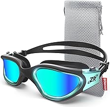 ZIONOR G1 Polarized Swimming Goggles for Unisex Adult Women Anti Fog 100% Anti UV Diving Goggles