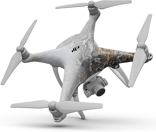 Miniatura 4 de DesignSkinz - Compatible con drones DJI Phantom 4 - Vinilo adhesivo protector resistente a los arañazos - Resumen de color rosa vivo