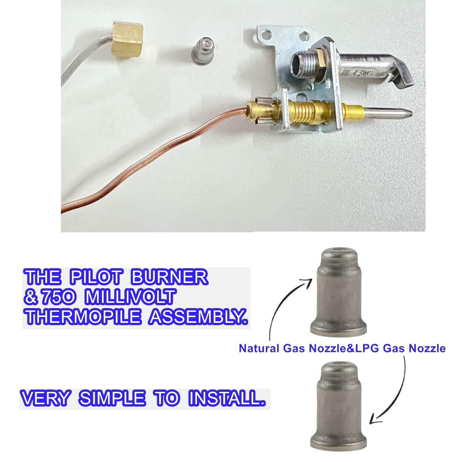 Pilot Light Coleman Boiler Furnace Pilot Assembly Universal Pilot