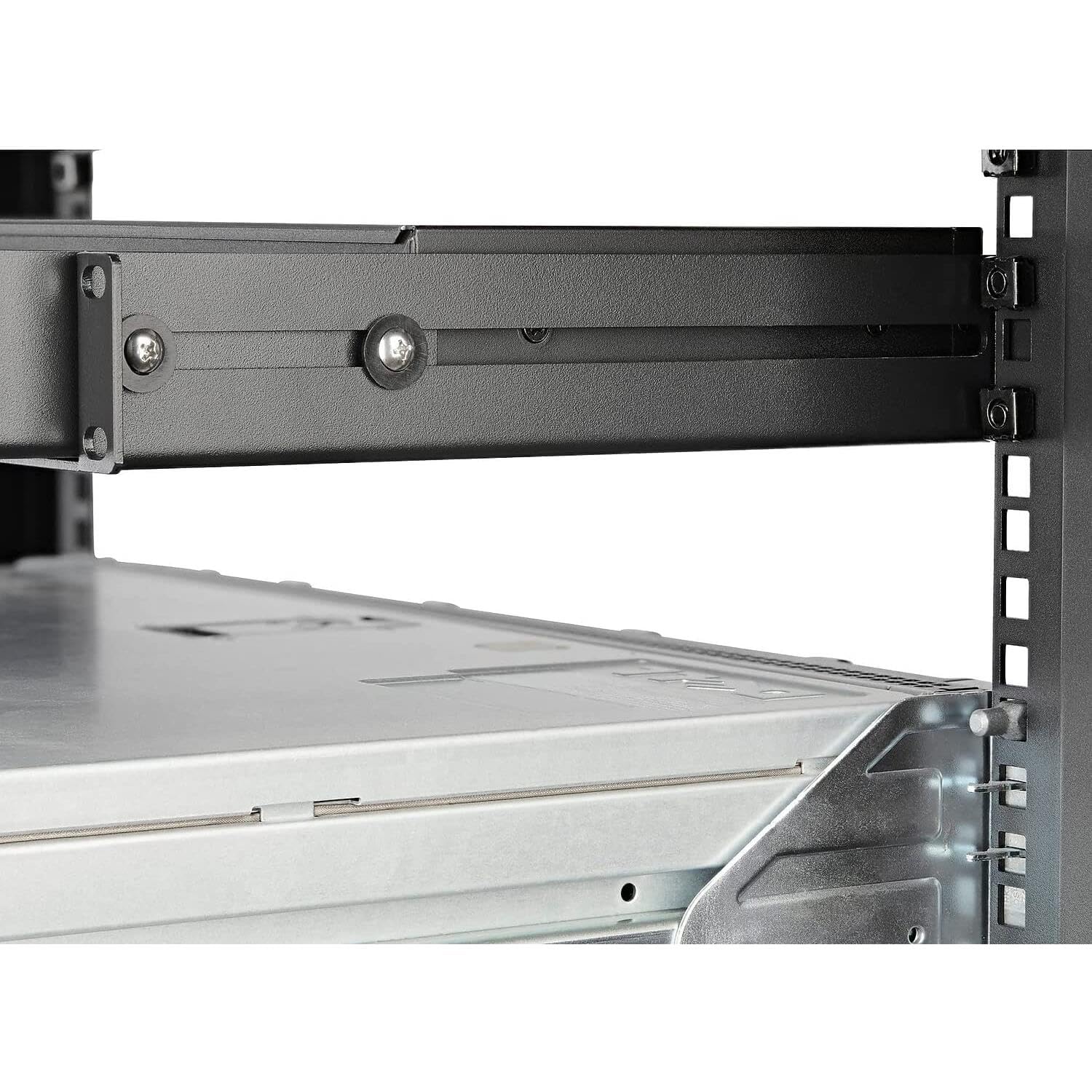 StarTech.com 1U 19 Inch Server Rack Rails - 24-36 Inch Adjustable Depth, UNIRAILS1UB