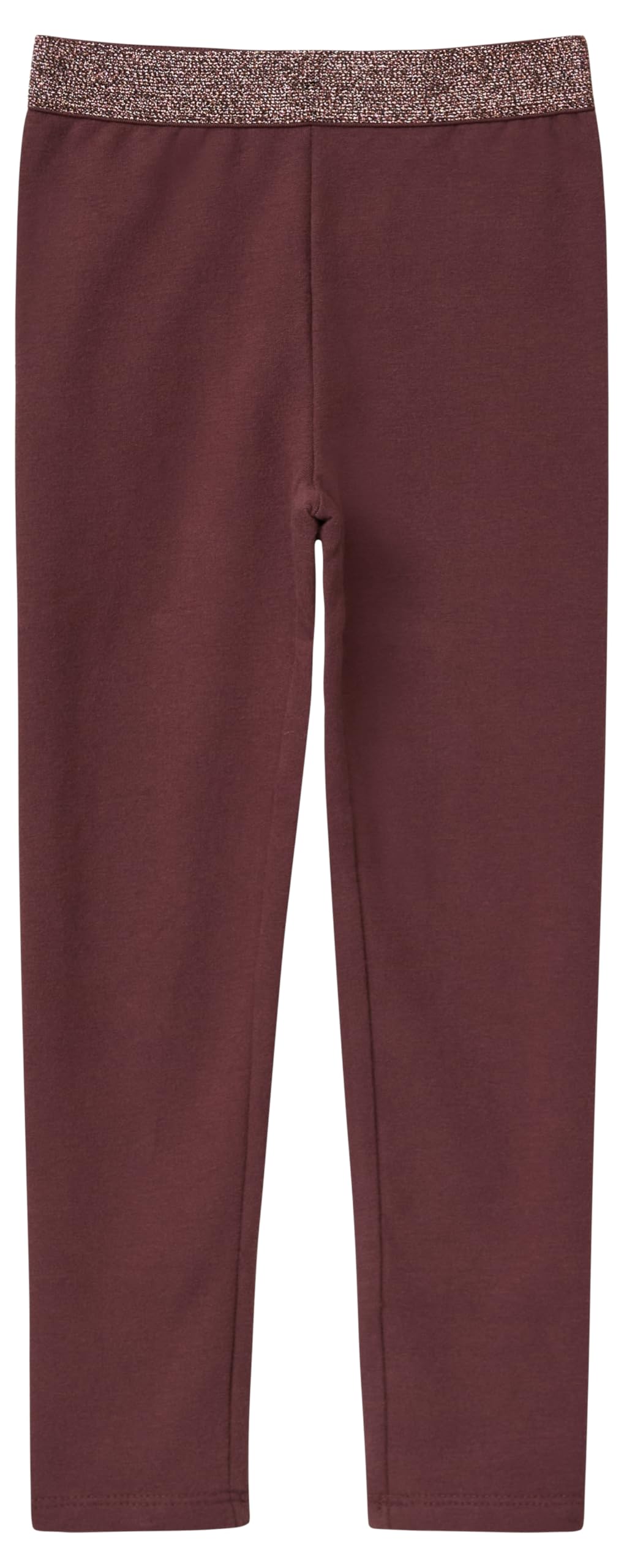 s.Oliver Mädchen Leggings Sweat-Leggings mit Glitzerbund