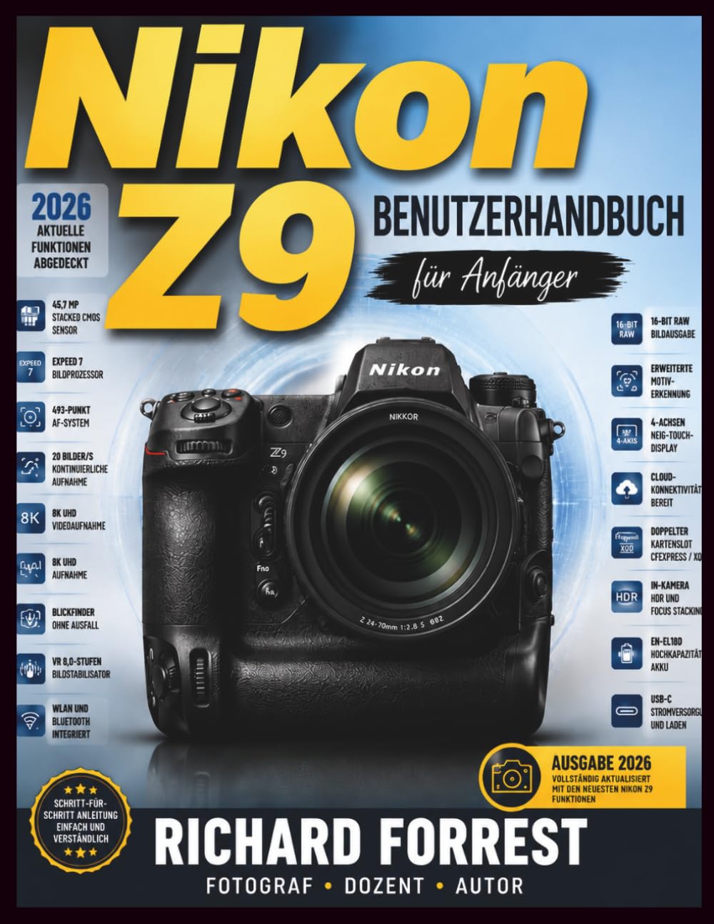 Nikon Z9 Benutzerhandbuch für Anfänger: Kameraeinstellungen meistern, Grundlagen der Fotografie, Autofokus, Videoaufnahmen und alltägliches Fotografieren: 32