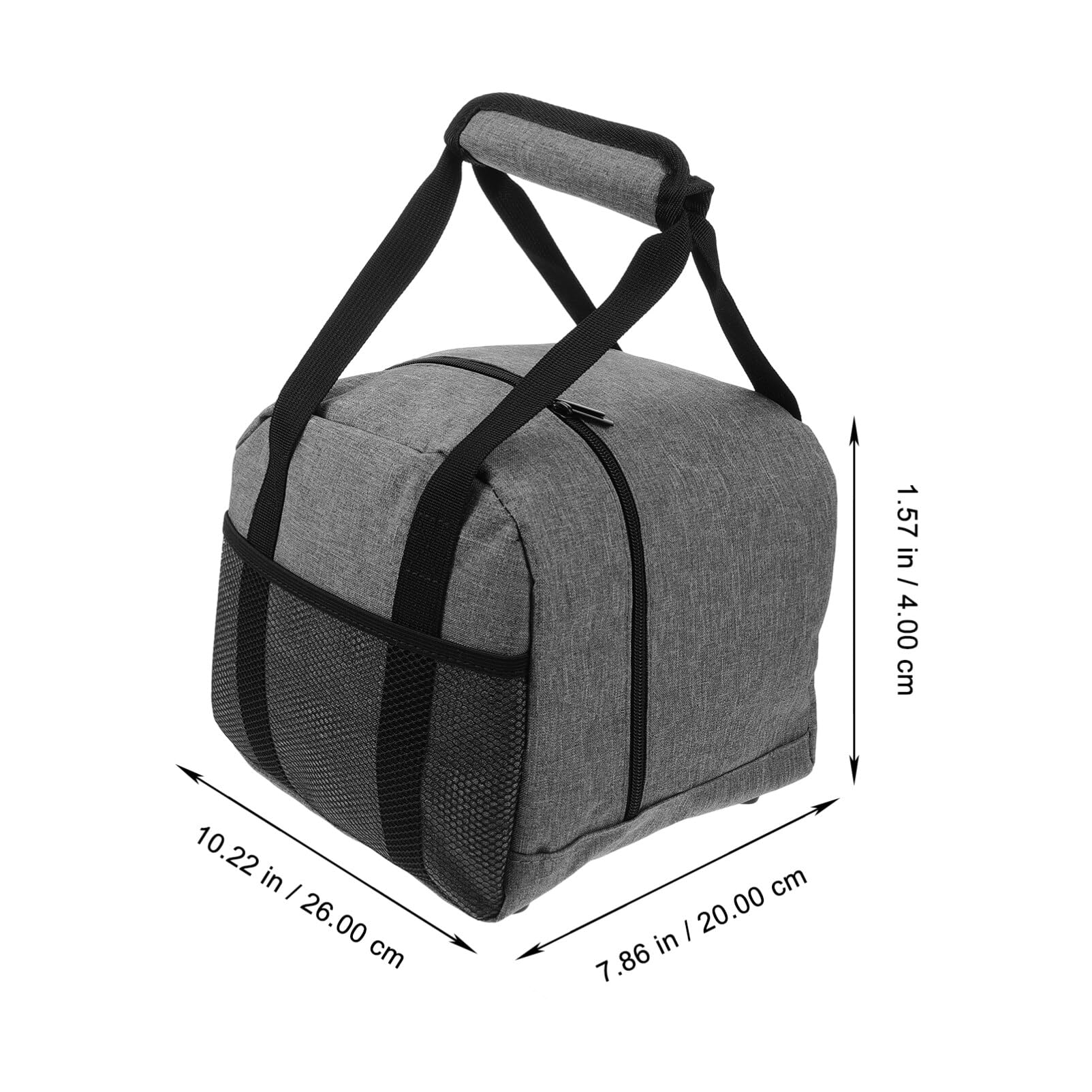 BESPORTBLE Single Bowling Ball Bag Bowling Tote Bag with Padded Handle for Easy Carrying Gifts for Bowling Lovers
