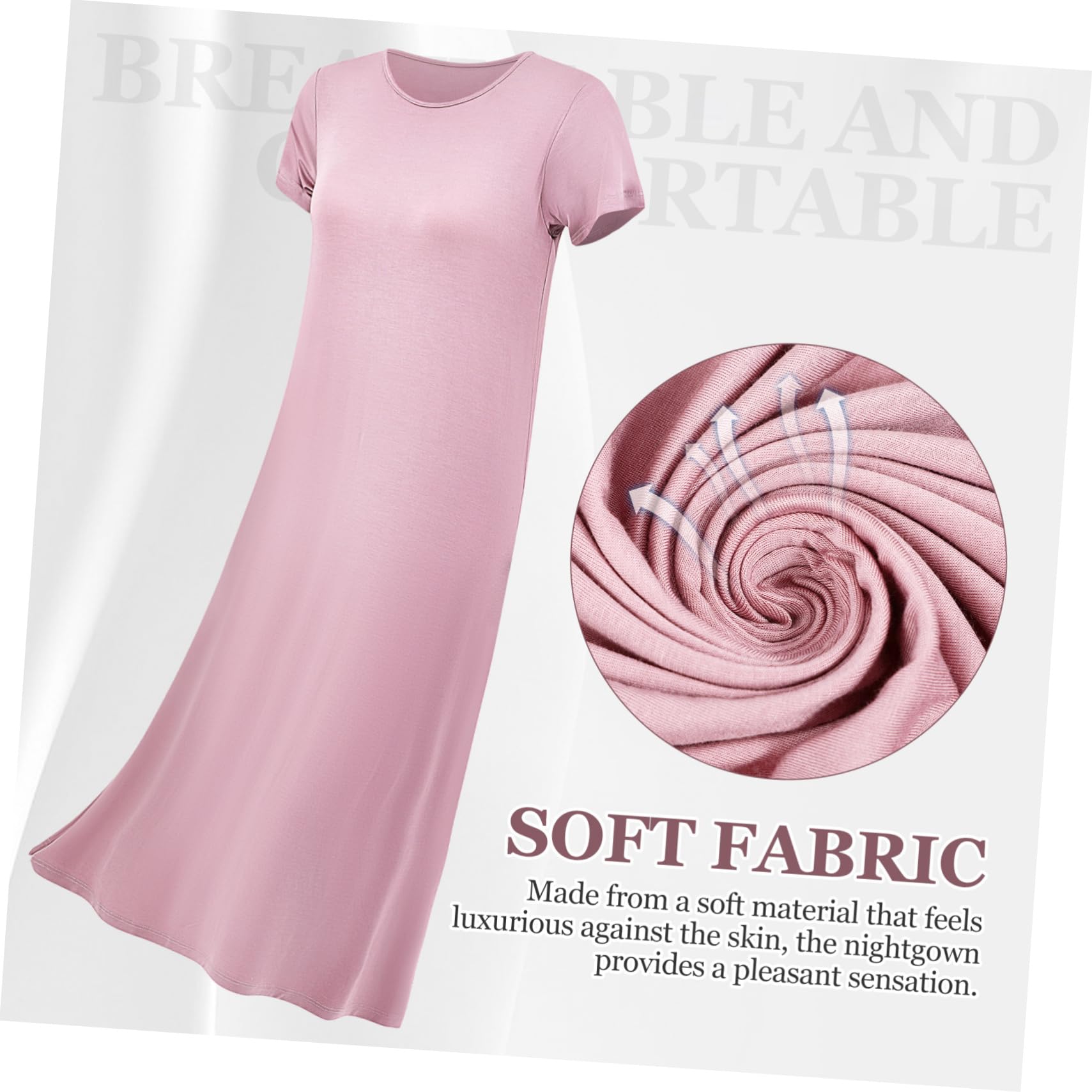 SHERCHPRY Gonna A Casa delle Donne Homewear Vestito degli Indumenti da Notte per Le Donne Camicie da Notte delle Signore di Lunga Lunghezza delle Donne di Usura di Notte Donne Vestiti da