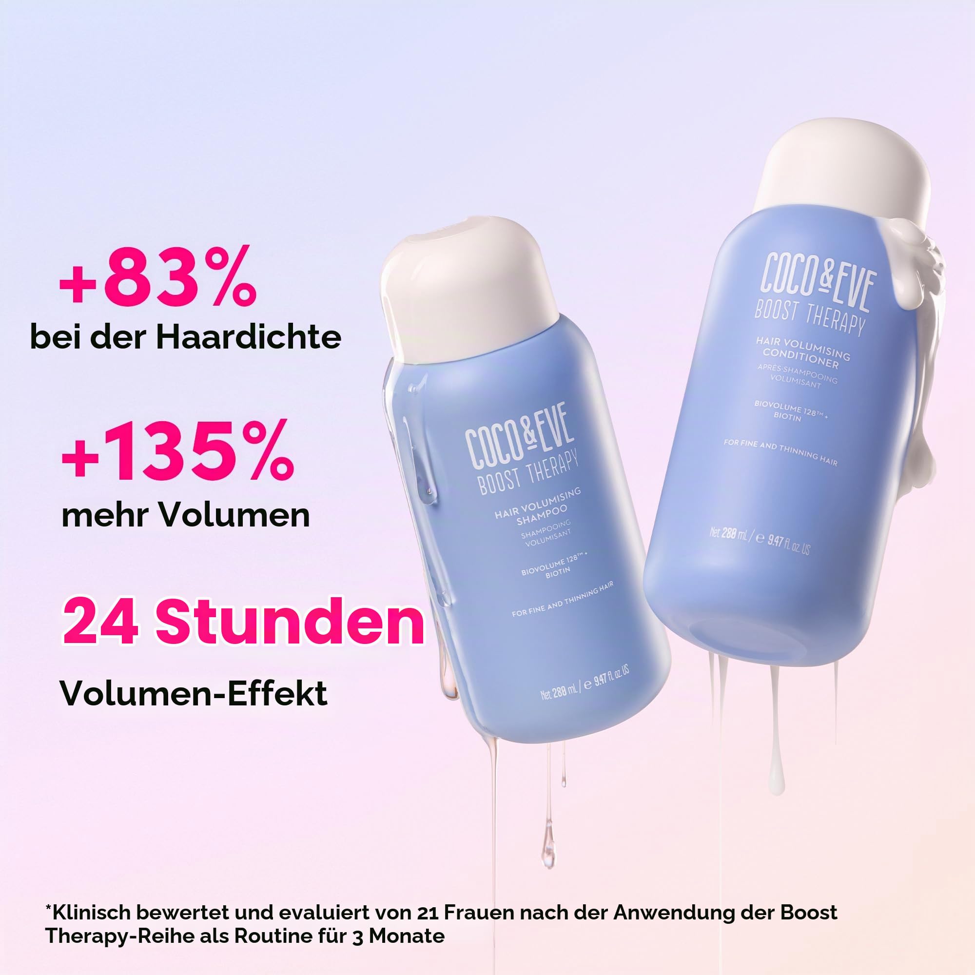 Coco & Eve Boost Therapy Hair Volumising Shampoo & Conditioner Set
