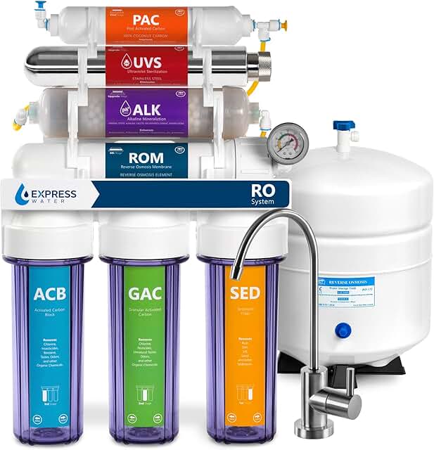 under sink water filter kit