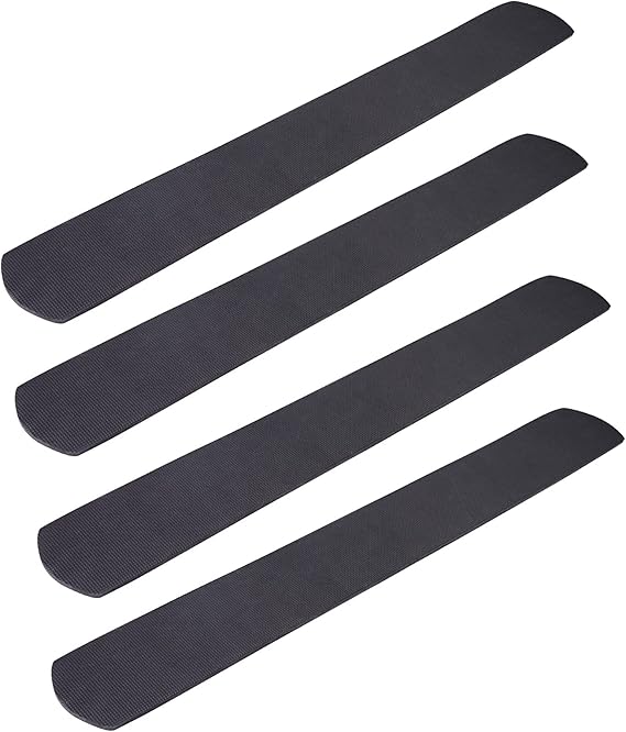 4 PCS 30Inch NonSlip Furniture Rail Pads for Hardwood Floors and Other
