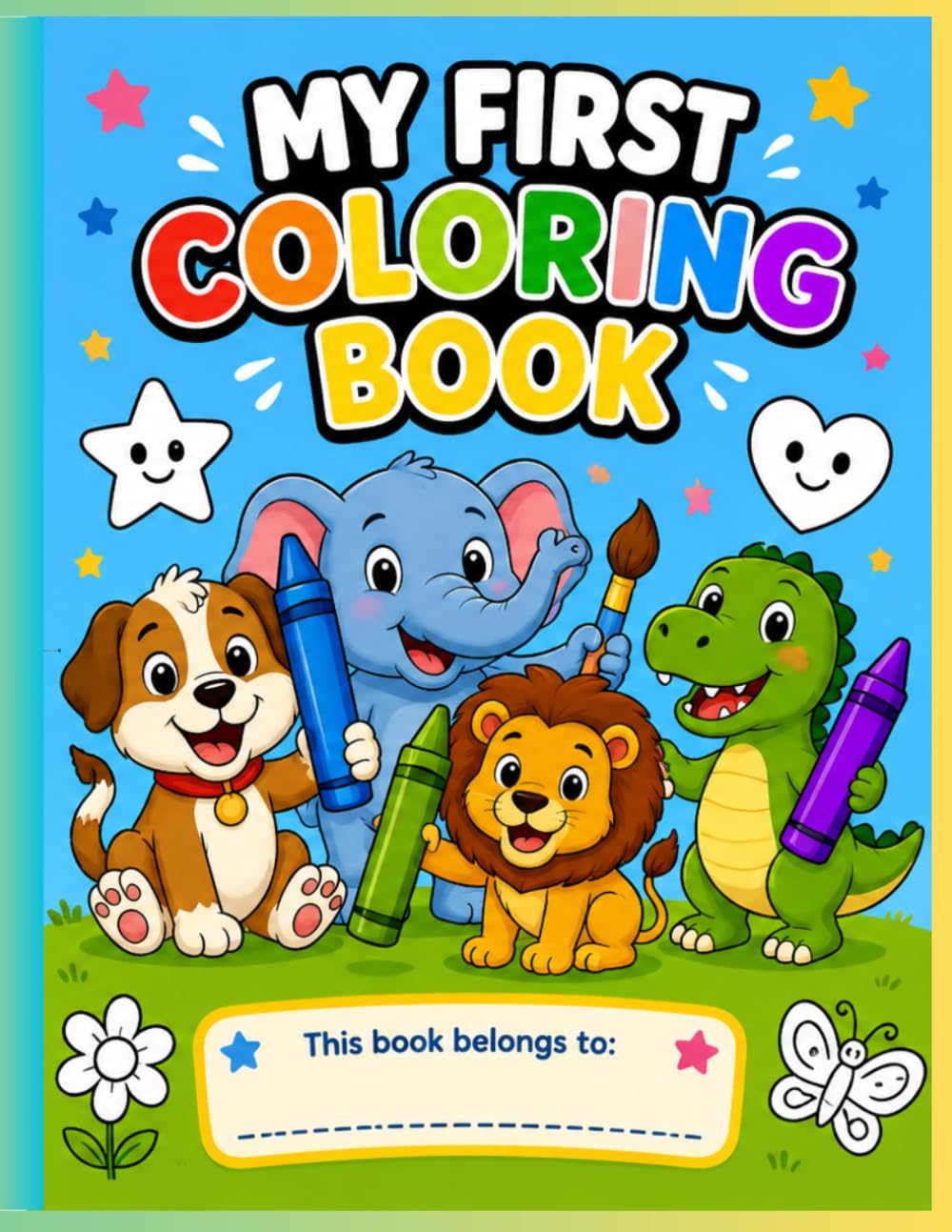 MY FIRST MIX COLORING BOOK