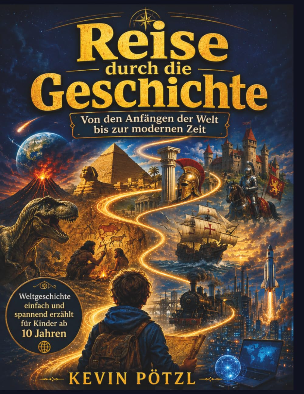 Reise durch die Geschichte – Von den Anfängen der Welt bis zur modernen Zeit: Weltgeschichte einfach und spannend erzählt für Kinder ab 10 Jahren