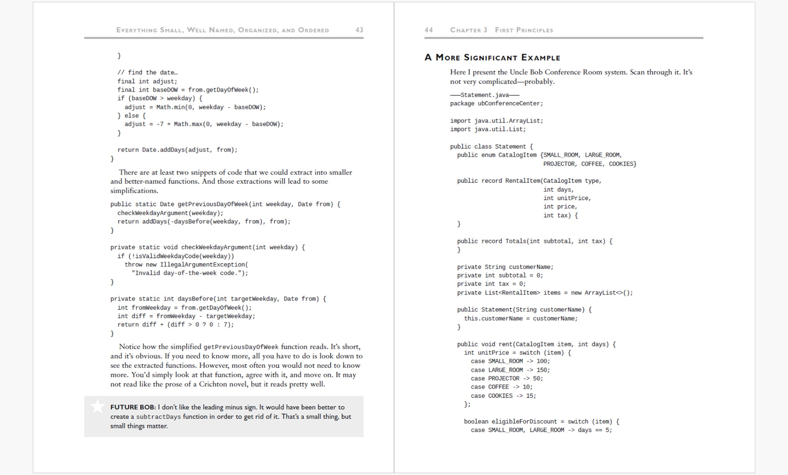 Clean Code: A Handbook of Agile Software Craftsmanship