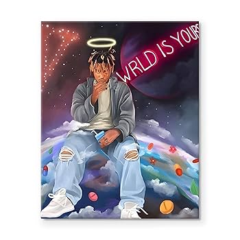 ポスター Juice Wrld poster Juice WRLD - Legends Never Die – AlbumPrints
