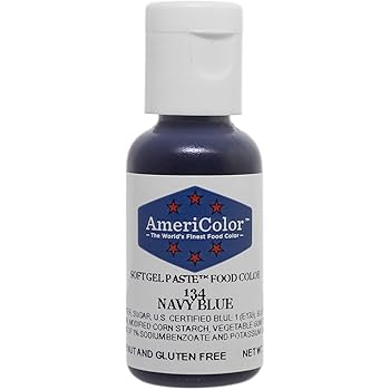 Amazon Com Americolor Soft Gel Paste Food Color 75 Ounce Teal Kitchen Dining