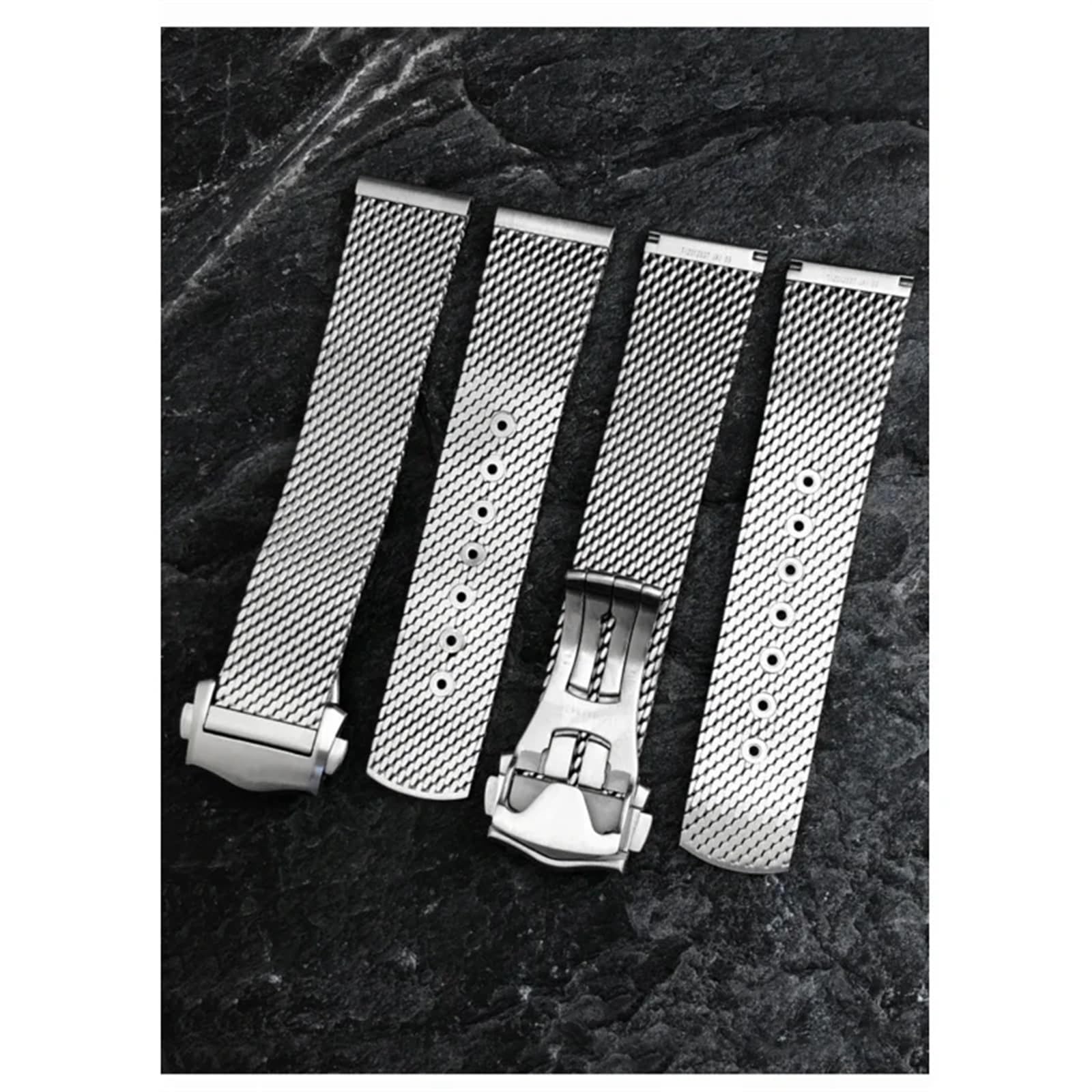 Solid Titanium Stahl 20mm Uhrenband für 007 Edition Diver 300m Keine Zeit zum Wachgurt sterben