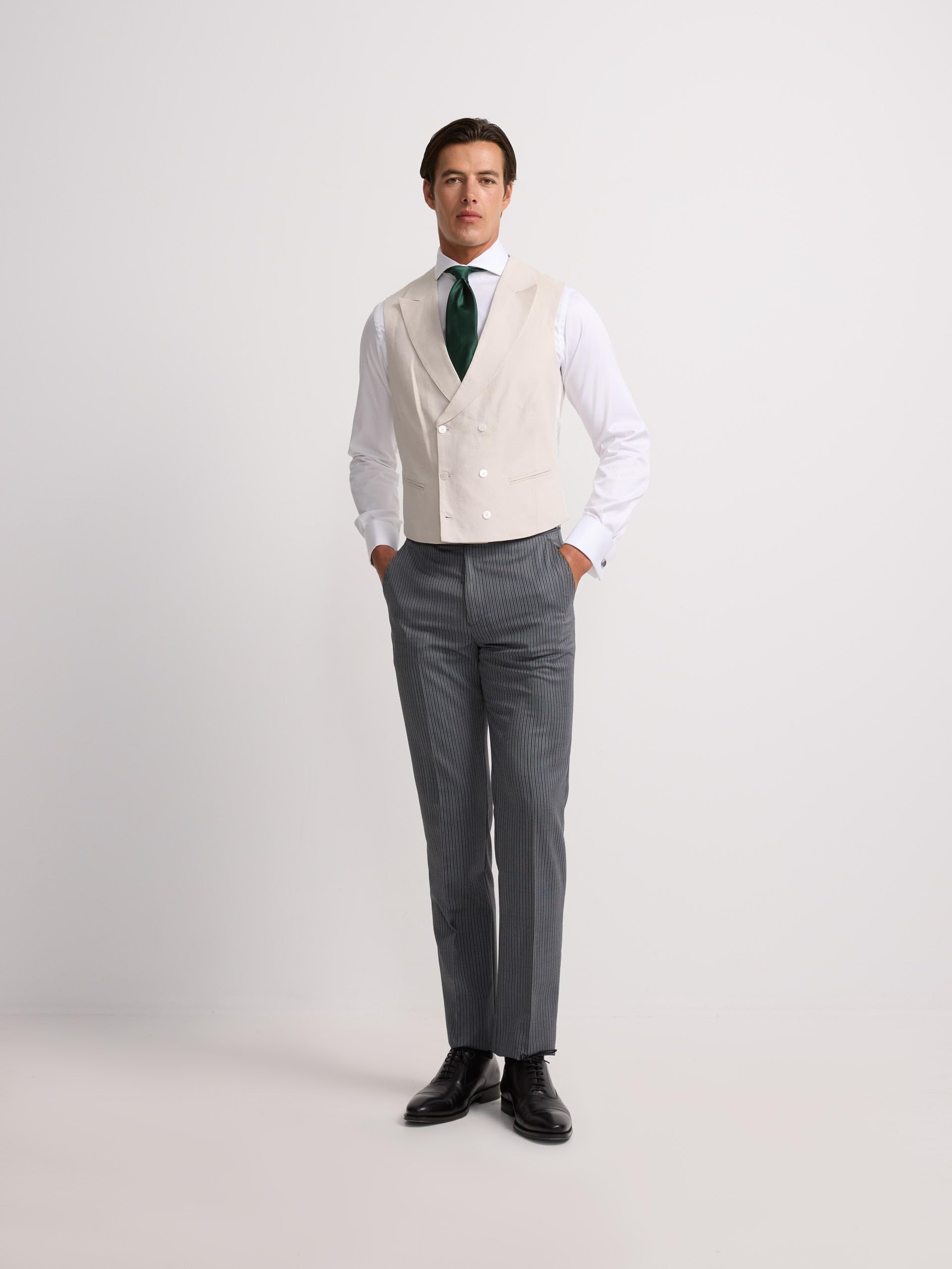SILBON Pantalón Chaqué Clásico Stretch para Hombre