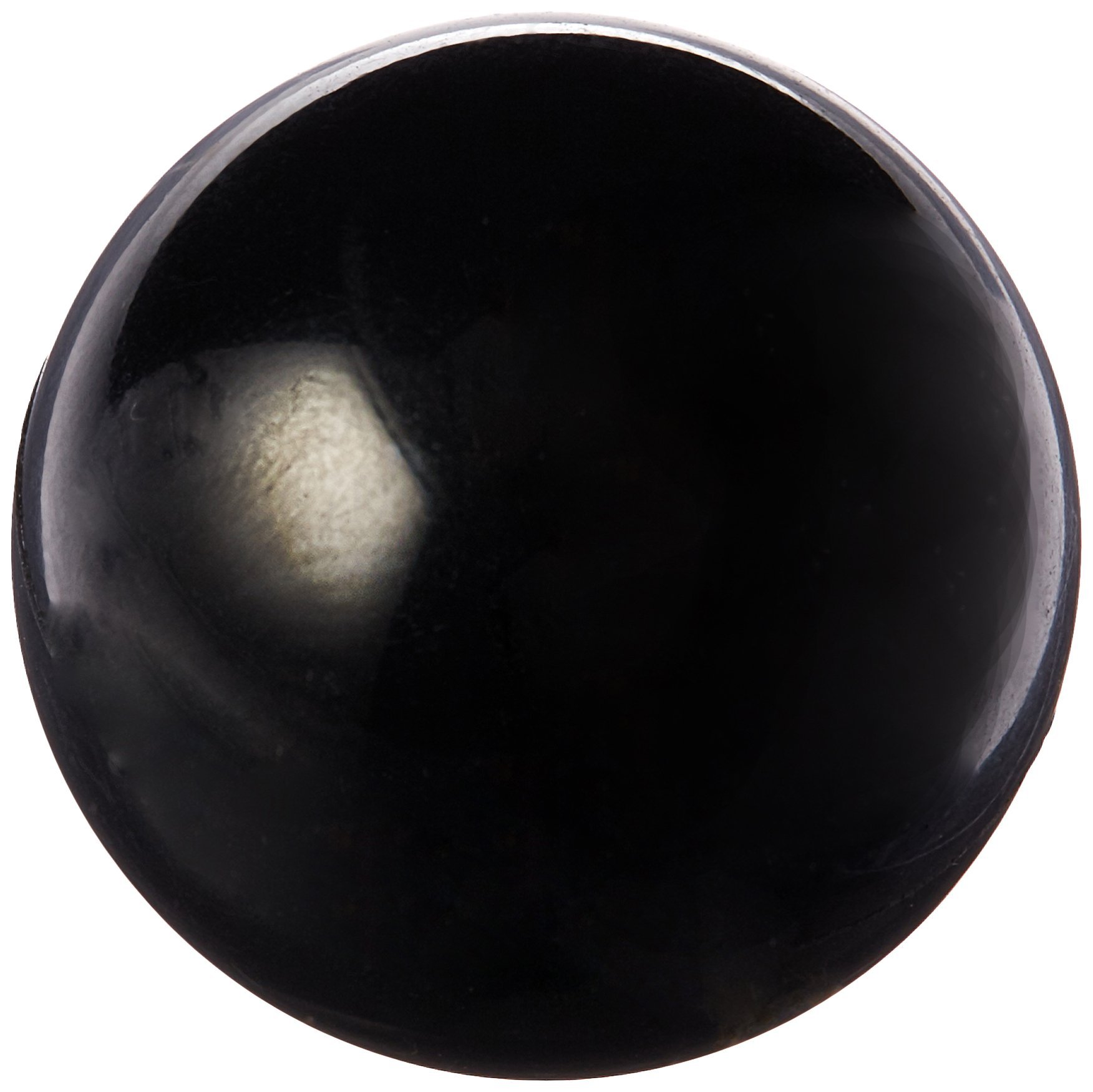 DimcoGray Black Phenolic Ball Knob Female, Brass Insert: 5/16-18