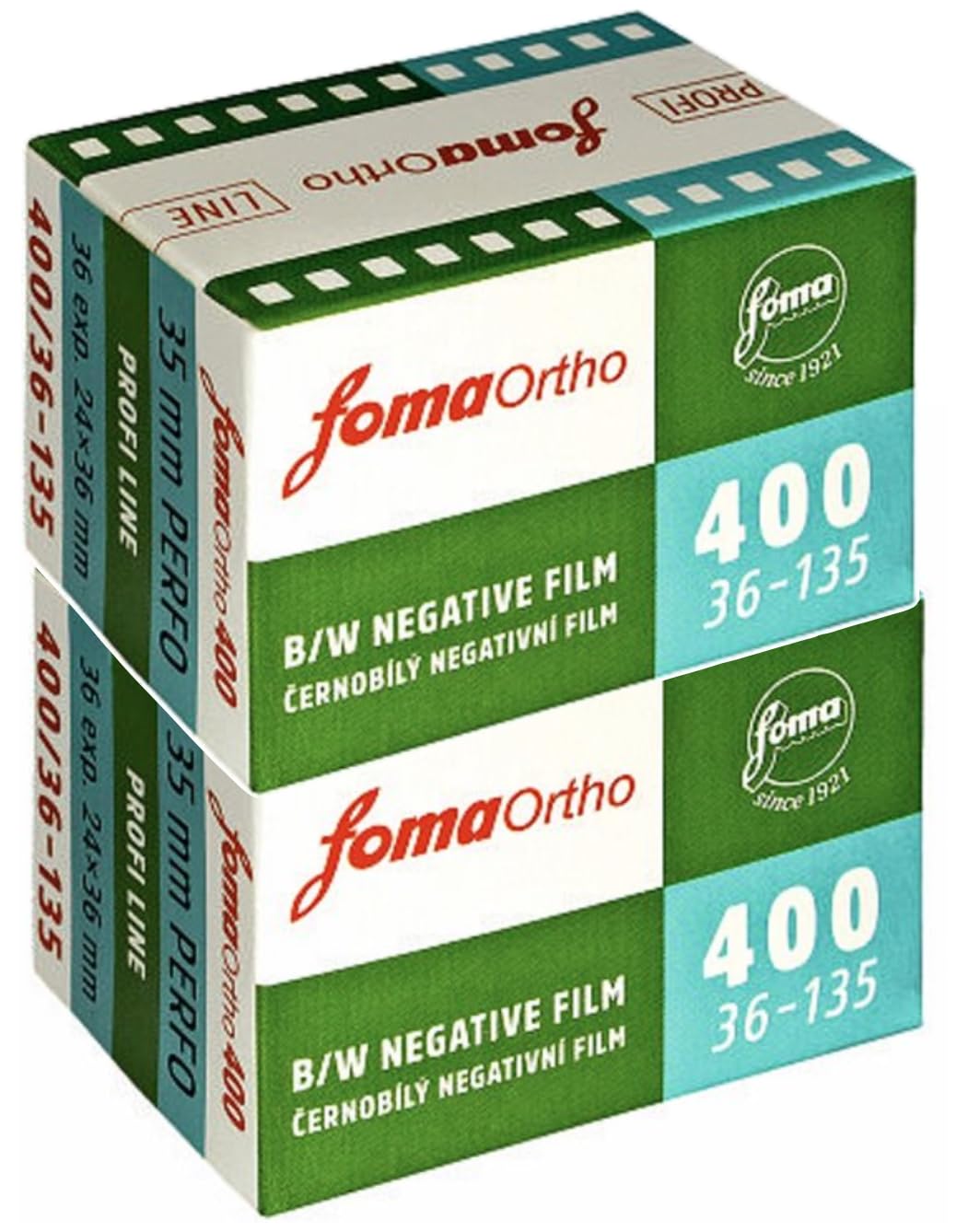 FOMAPAN ORTO 400 135-36 2er Pack