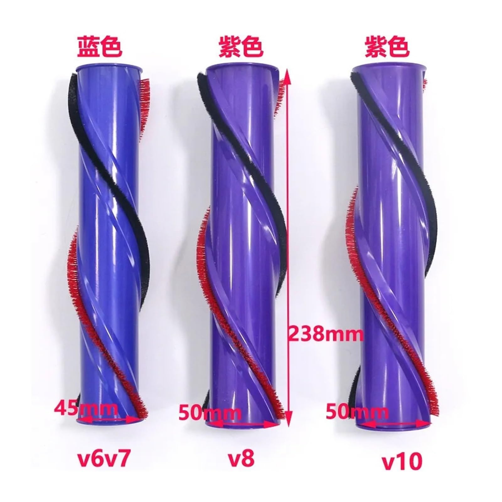 Brosse à rouleau souple for aspirateur, Compatible avec Dyson, V7