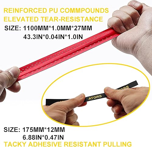 Miniatura 5 de Cinta de agarre para raqueta de tenis, absorbente, antideslizante, para tenis, bádminton, pickleball, mango de raqueta, agarre con bordes de