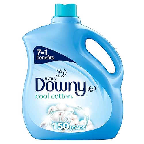 Downy Ultra Cool Cotton Liquid Fabric Conditioner (Fabric Softener), 150