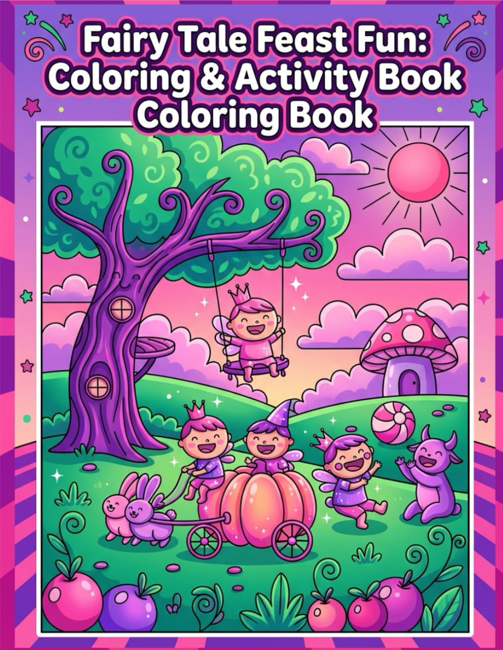 Fairy Tale Feast Fun:: COLORING & ACTIVITY BOOK