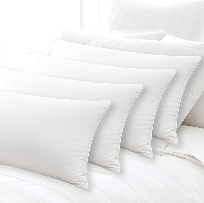 Luxor Linen Luxor Australian Made Hotel Quality Pillow Standard Size