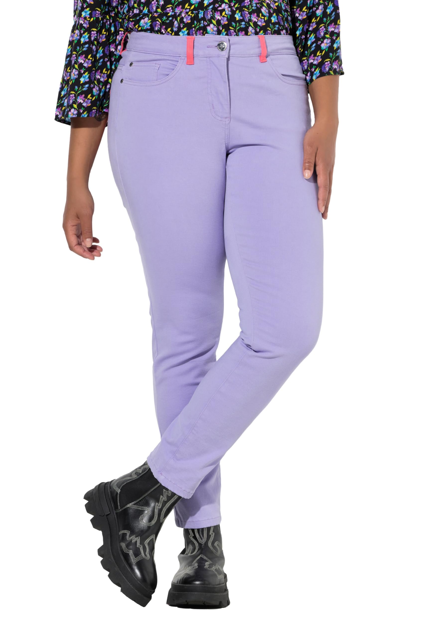 Angel of Style Damen große Größen Übergrößen Plus Size Jeans Emma, Slim Fit, farbige Gesäßtaschen, 5-Pocket 846892