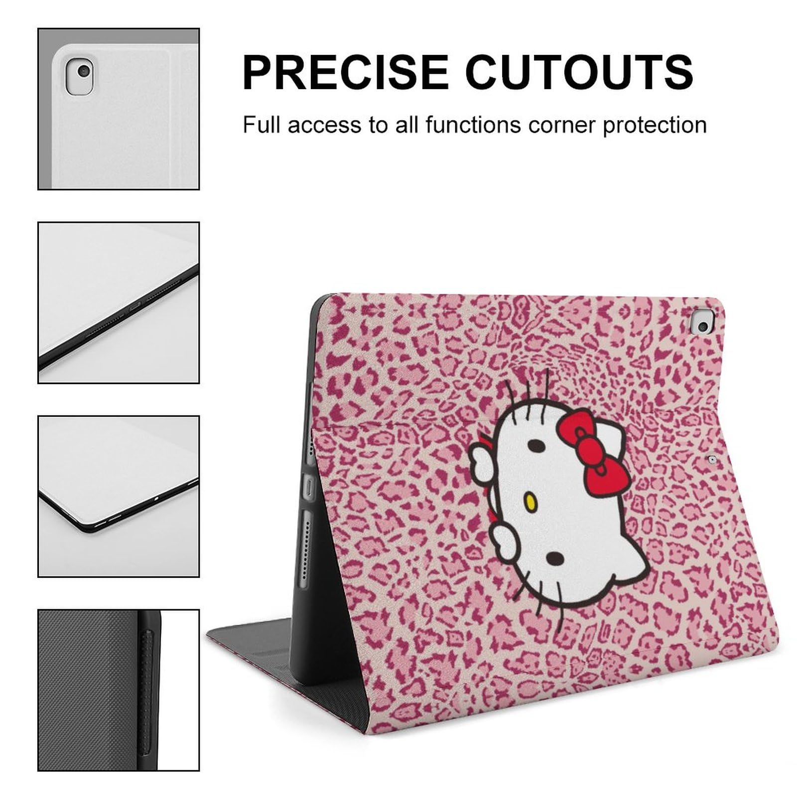 ハローキティ キーボード付きケース ピンク Amazon.co.jp: ハローキティ ピンクのヒョウ柄 iPad 9/8/7