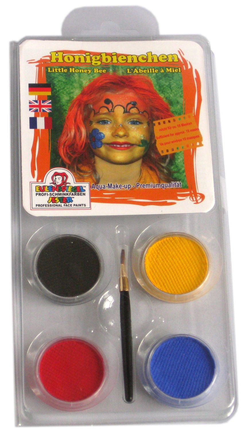 Eulenspiegel Creative Design-A-Face Face Paint Pack - Little Honey Bee