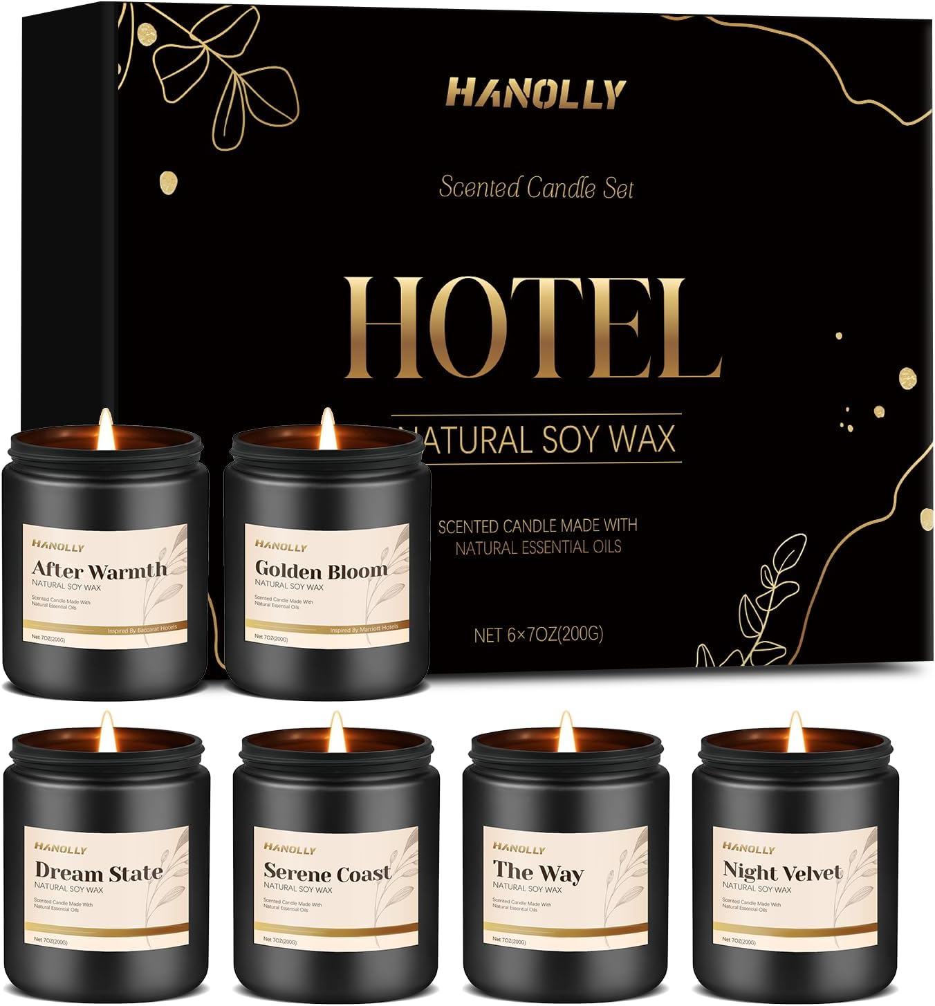 Hotel Scented Candles Set Hotel Scented Candles Set