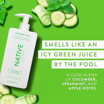 Native Cucumber & Mint Volumizing Conditioner, 487 ml