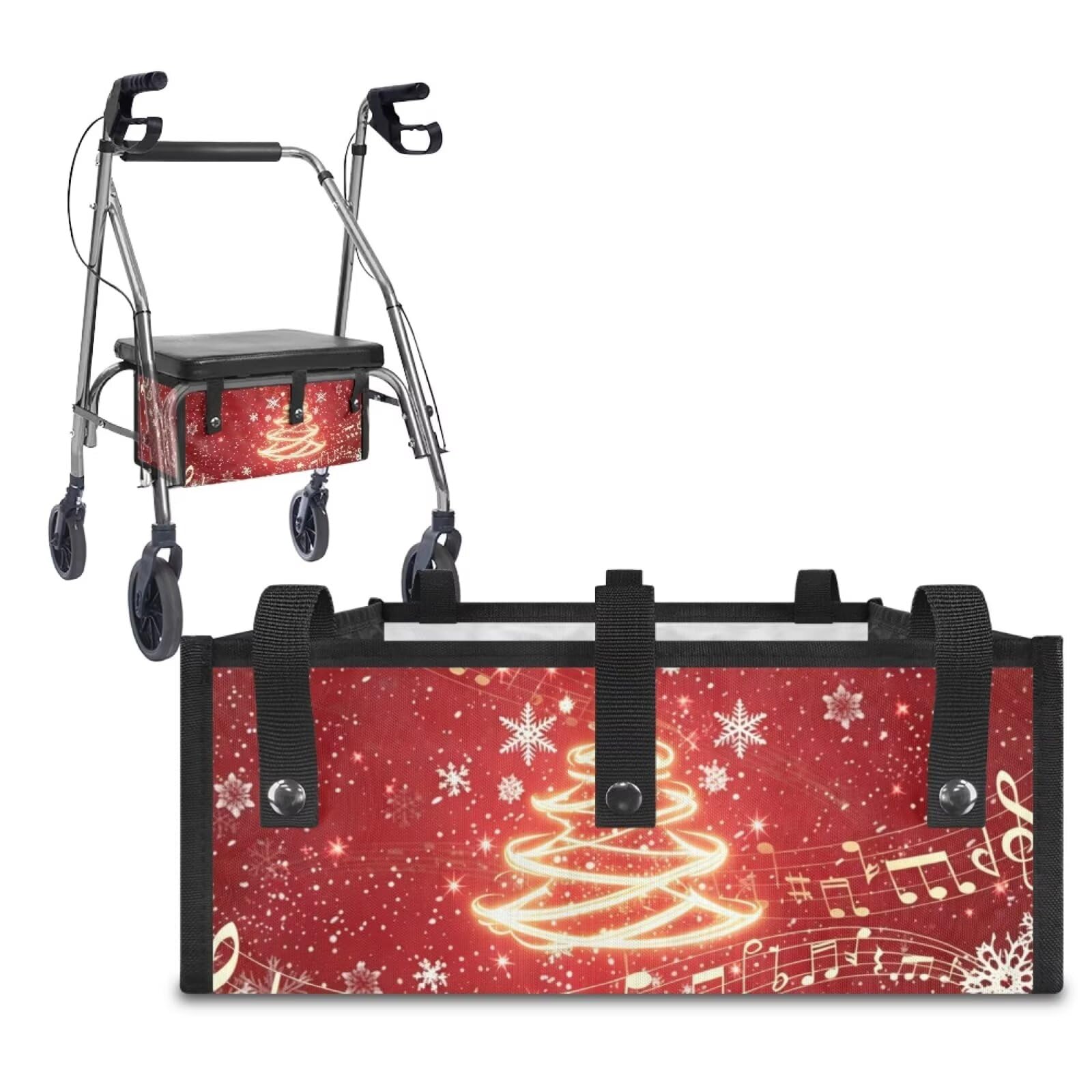 Walker Basket - Tropical Floral Under Seat Bag -13 Walker Basket - Tropical Floral Under Seat Bag -13