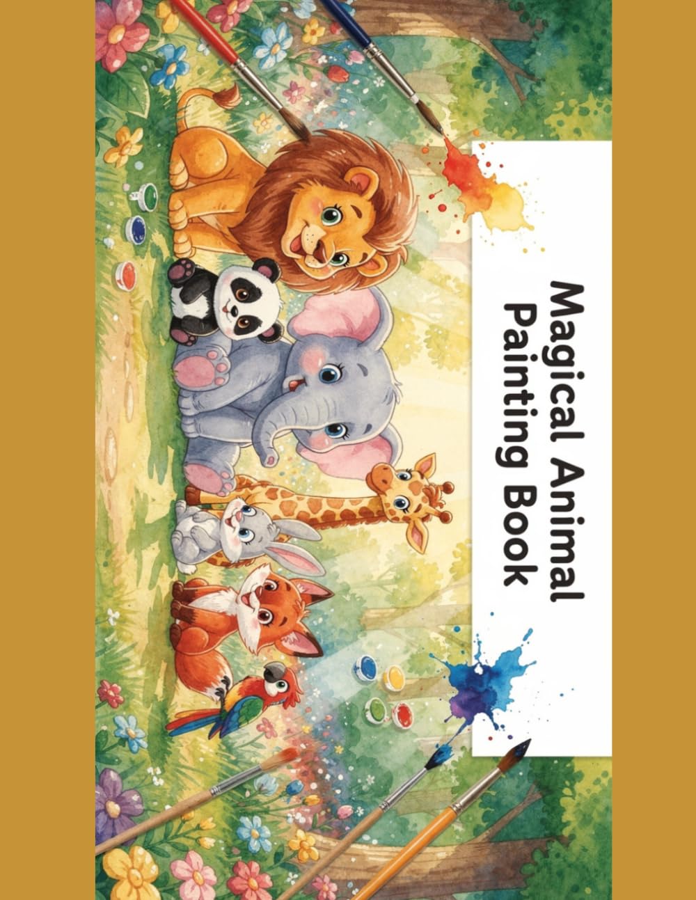 Magical Animal Painting Book