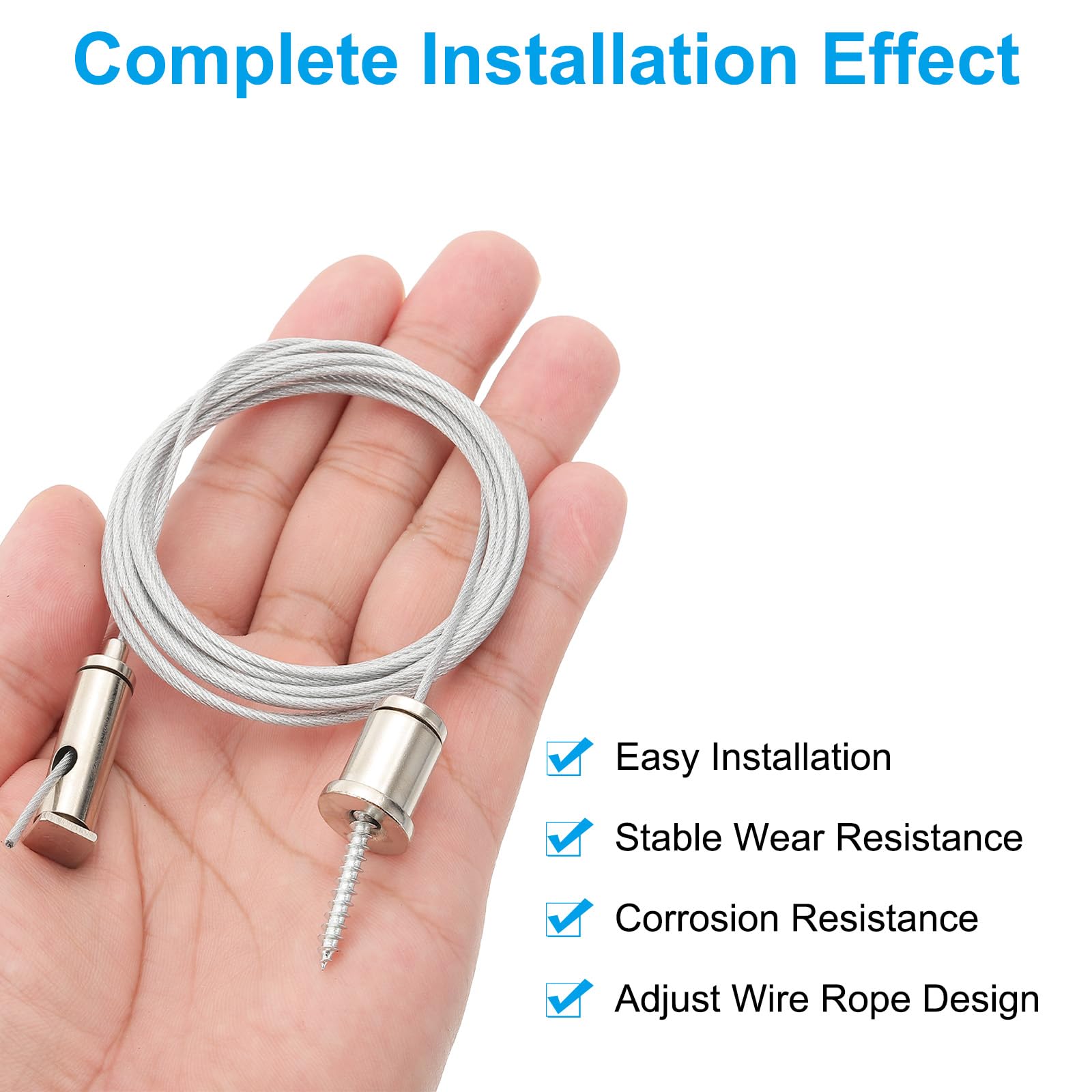 PATIKIL Ceiling Hanging Wire Cable Kit - Image 3