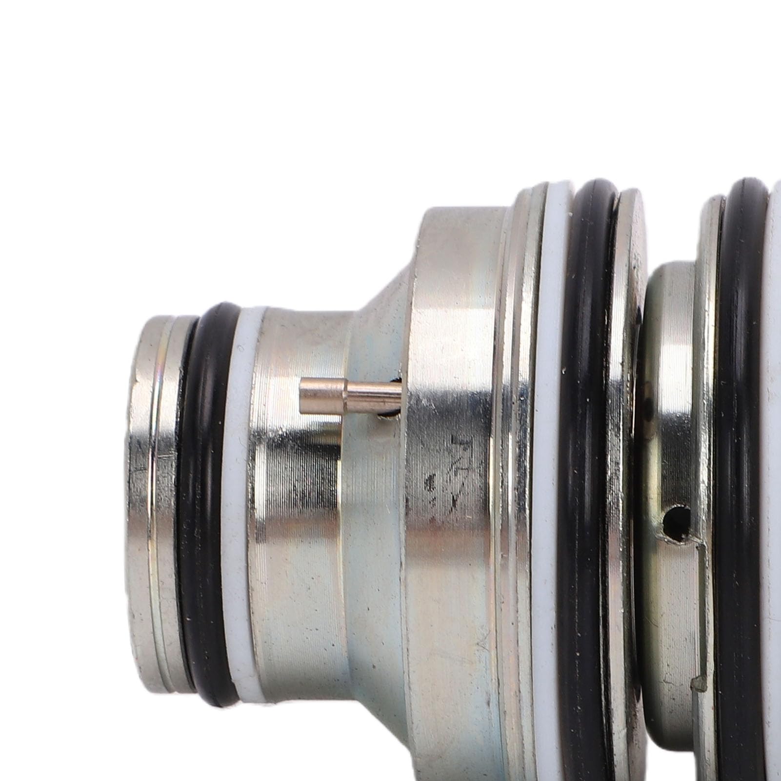 Eujgoov 6680018 M46 Acoplador Hidráulico Hembra de Cara Plana de Repuesto para Cargadores S130 S150 S160 S175 S185 S205, con Diseño a Prueba de Fugas de Acero de Aleación para Excavadoras