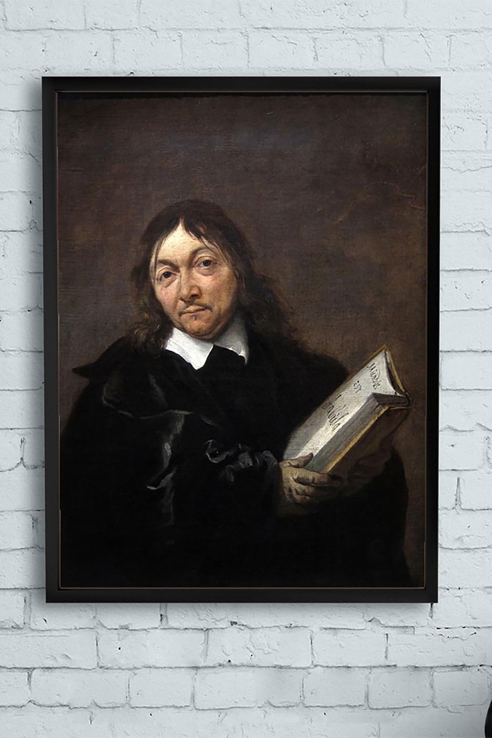 Postermanya (pster10634) Rene Descartes Bilimsel Çerçeveli Tablo (50x70cm)