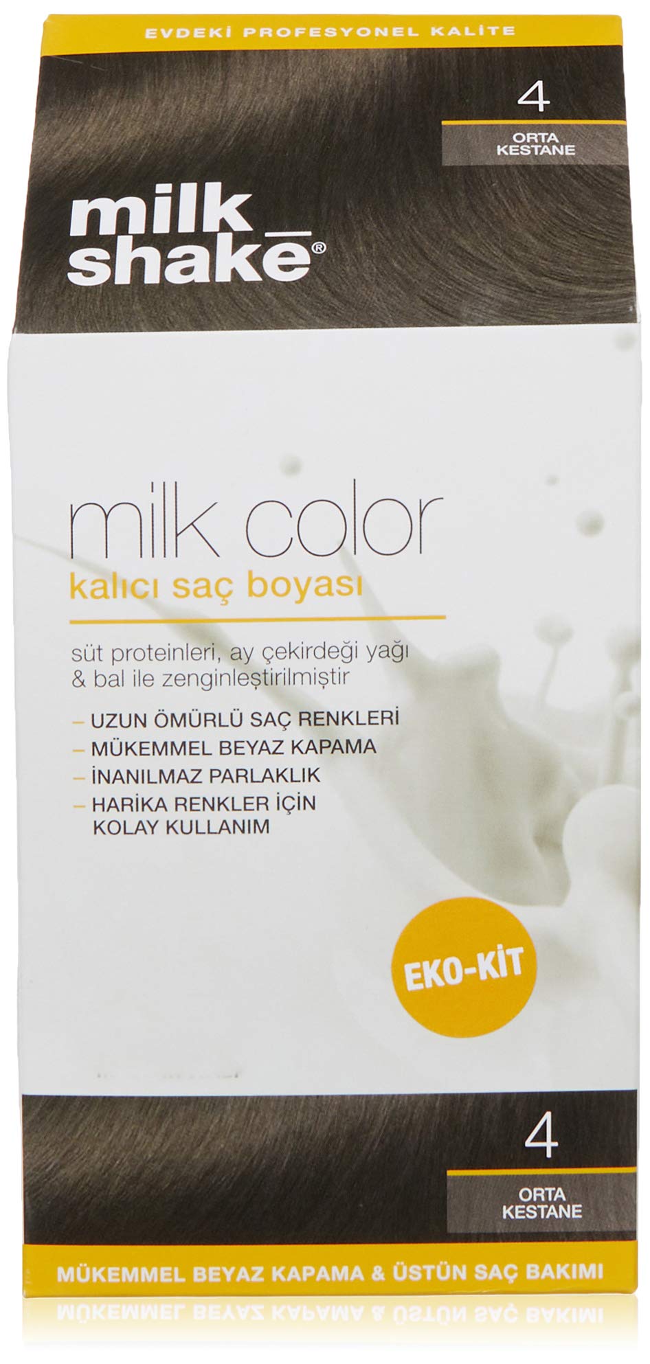 Milk Shake Milk Color Eko Kit Saç Boyası 4 (0.5 g)