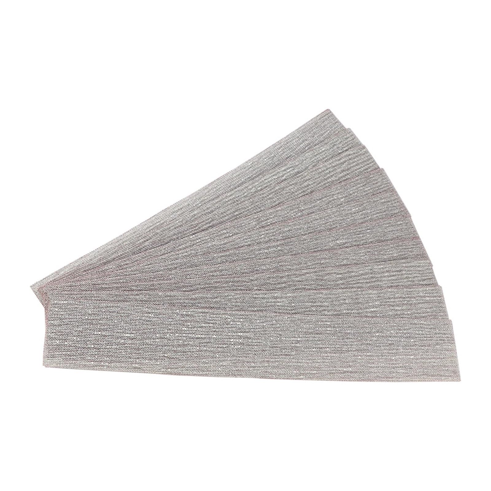 Netz Schleifscheiben 20 Stück 50 Stück 70 x 420 mm Mesh-Schleifpapier | Schleifscheiben-Schleifmittel for Polieren von 400 x 70 Blöcken, Holz und Metall(50pcs,80)