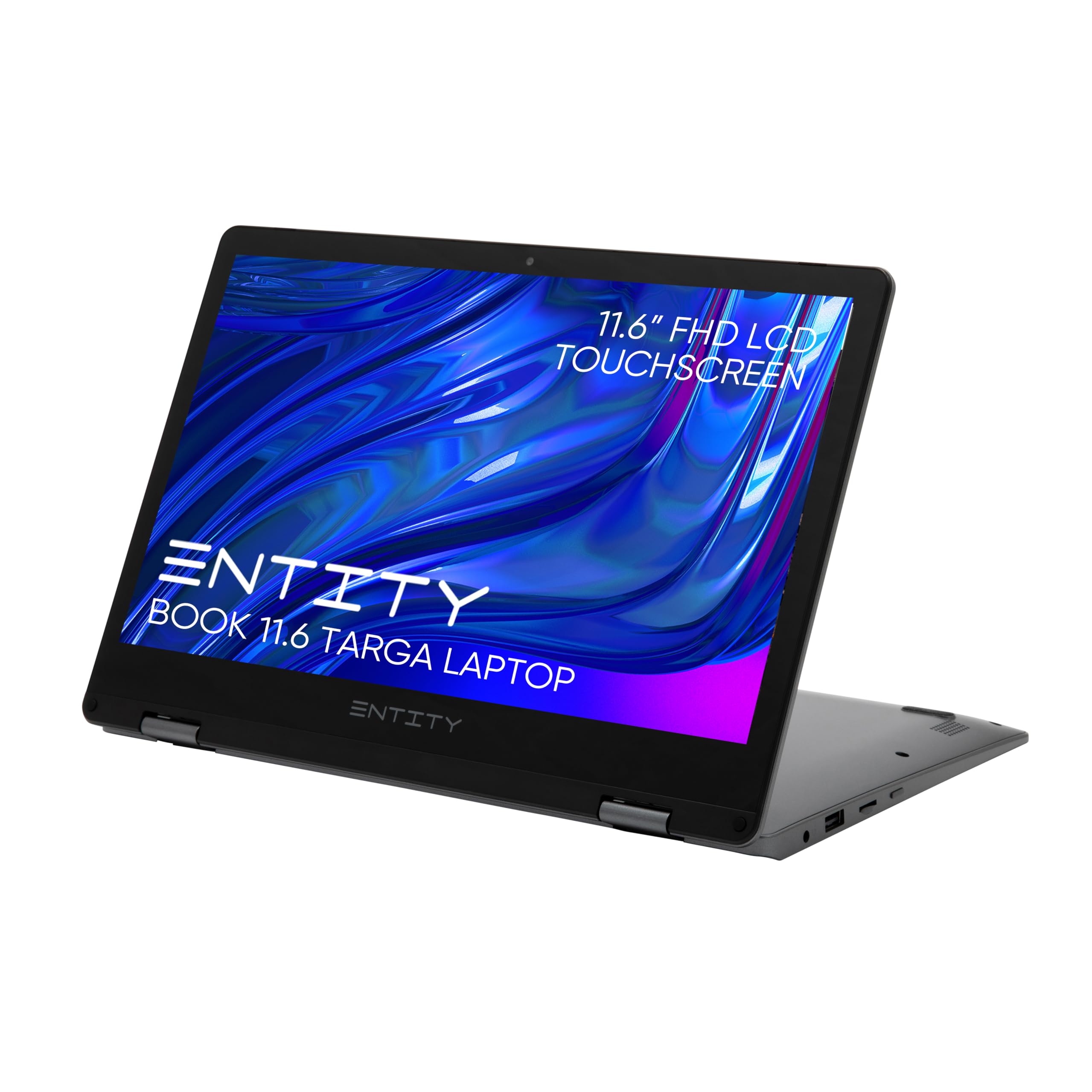 Entity Book 11.6 Targa 2 in 1 Convertible Laptop Touchscreen Tablet 128GB Black
