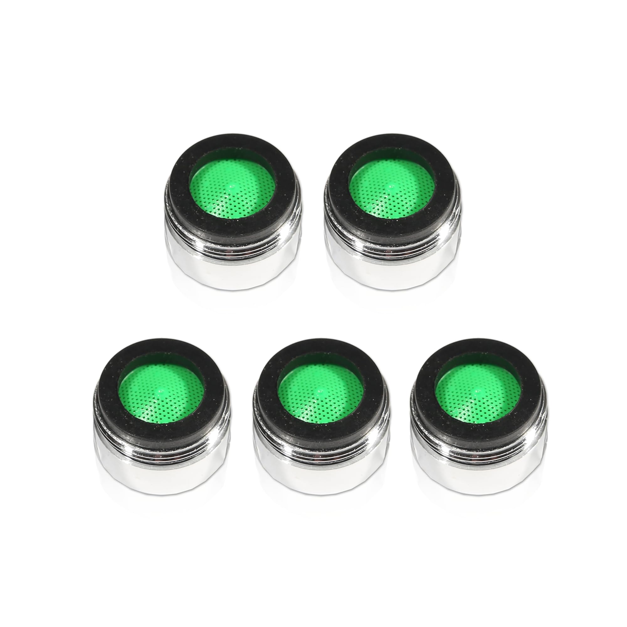 LOWENERGIE Tap Aerator 20mm Male, 4ltr per Minute, Water, Energy Saving Reduce Bills Chrome. Pack Sizes (5)