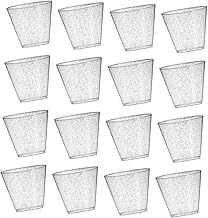 25 Peças Copo De Água Descartável Copos De Coquetel De Plástico Copos Descartáveis Transparentes Descartáveis Tigelas De Sobremesa Descartáveis Copos Antiquados Copos De