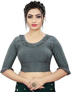 Amazon In Greys Blouses Ethnic Wear Clothing Accessories